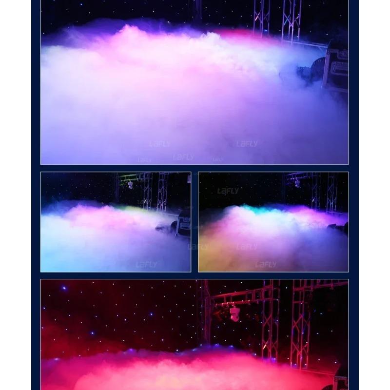 2000/5000W Water Mist & Low Lying Fog Smoke Machine - DMX & Remote Control, Ideal Wedding/DJ/Concert/Dance Event Equipment
