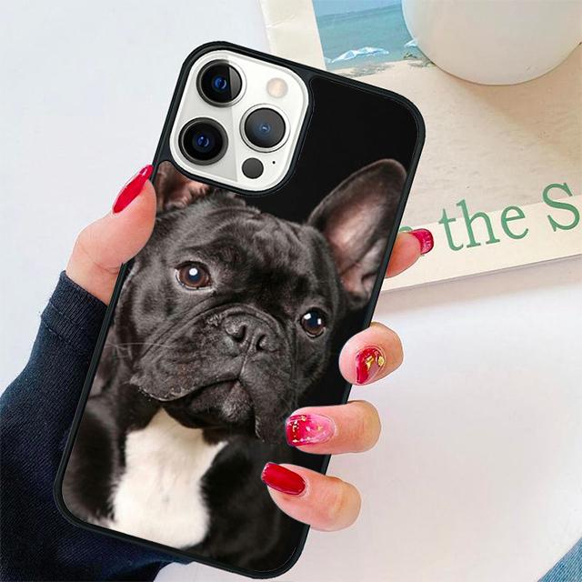 Whimsical French Bulldog Dogs Puppy Phone Case Cover For iPhone 17 Air 15 16 Pro Max 14 13 12 11 Pro Max Plus