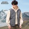 SNOWFLYING Men's V-Neck Winter Down Vest