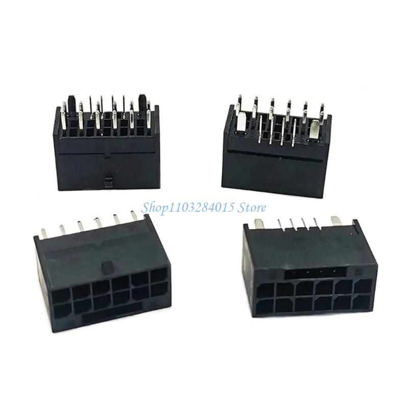 R6FF 16Pin 12+4P 12VHPWR Power Female Connector Socket for 3090Ti RTX4080/RTX4090