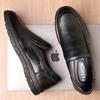 Foreign Trade Men's Shoes Genuine Leather Tail Order Original Casual Shoes First Layer Cowhide Dad Shoes Cover Feet Lazy Wear-resistant Breathable Lea