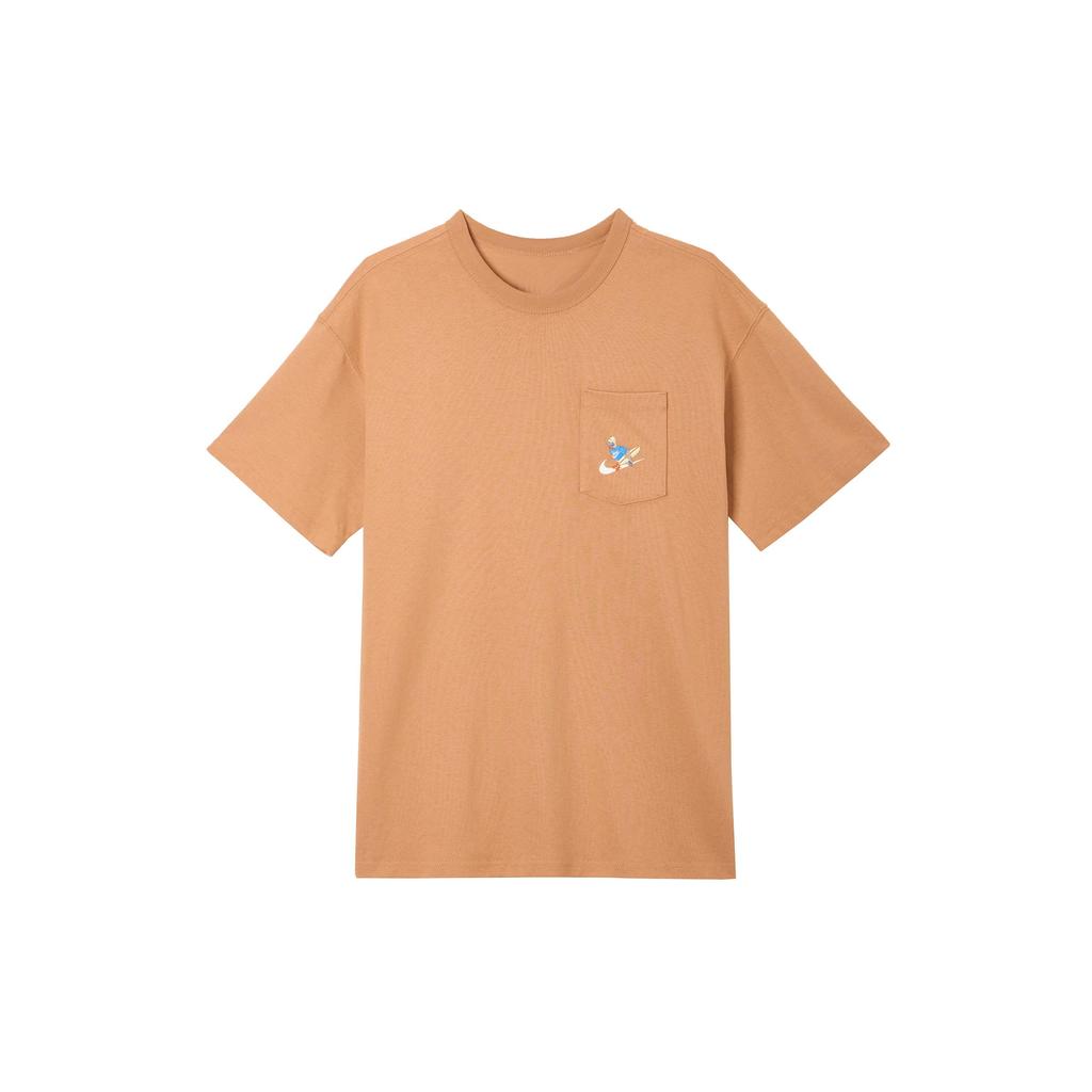 Nike Drop Shoulder Sleeve T-Shirt Men's Orange (Unisex) T-Shirts FQ0351 225