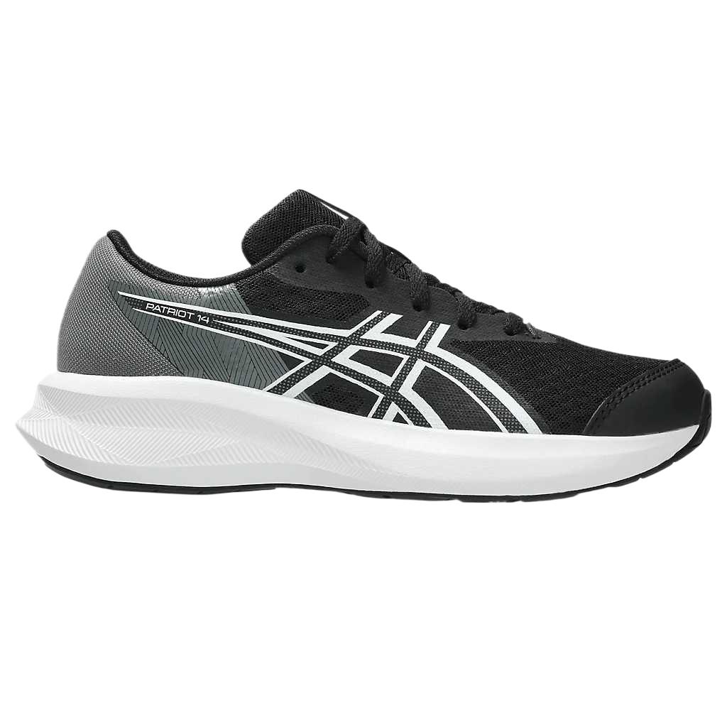 Asics Patriot 14 Mesh Comfortable Thick Sole Breathable Low Top Running Shoes Kids sneaker 1014A392-002