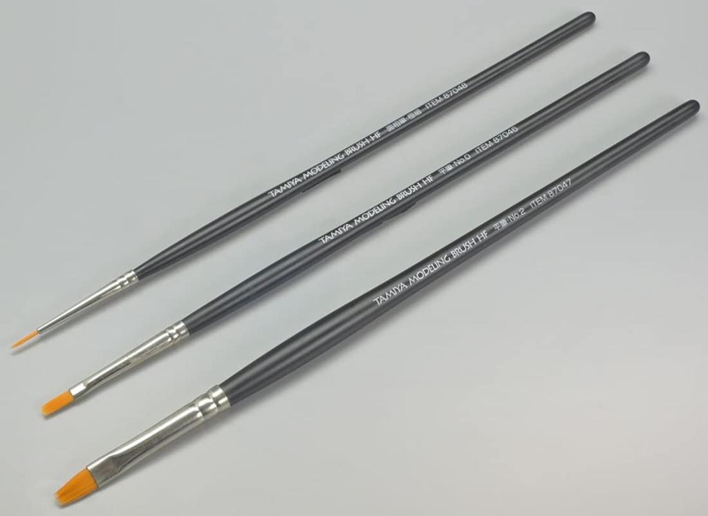 Tamiya Makeup Materials Series No. 67 Modeling Brush HF Standard Set 87067