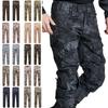 Men's Military Army Combat Tactical Airsoft Pants With Multi-pockets And Ergonomic Knee Design