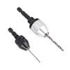 2PCS Keyless Drill Chucks with 10PCS Bits 1/4 Inch Hex Shank Drill Chuck Fast Change Converter Exten