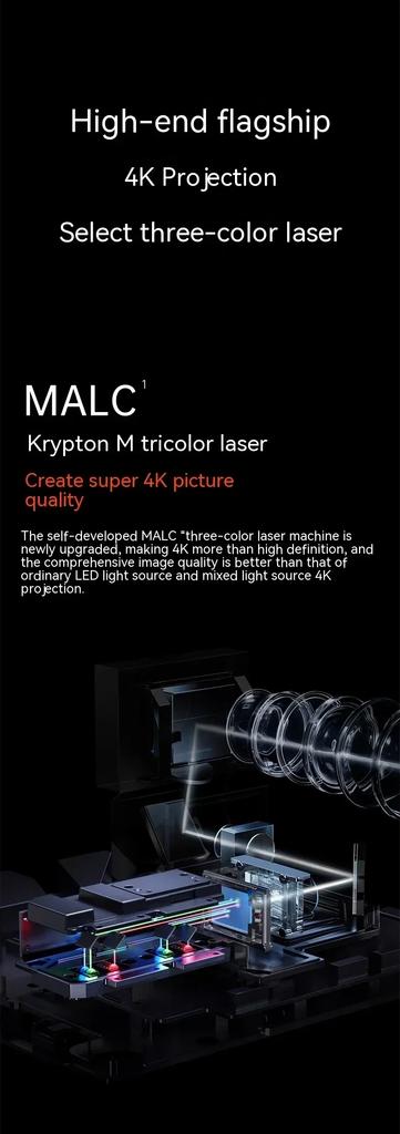 Jmgo N1s Pro Projektor 4k Ultra Hd 240hz Tricolor Laser Einstellbare Hifi Home Projektor Heimkino Tragbare Beamer Geschenke