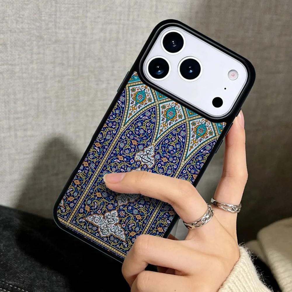 Capa Hülle für iPhone 17 Air 16 Pro Max 15 Plus 11 13 Mini 14 12 Rückseite Handyhülle Imam Ali Islamisch Schiitisch Heilig