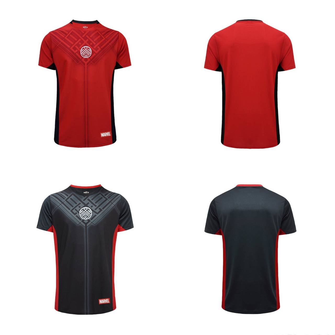 

Футбольная рубашка FBT x MARVEL SHANG-CHI с круглым вырезом и принтом супергероя из полиэстера