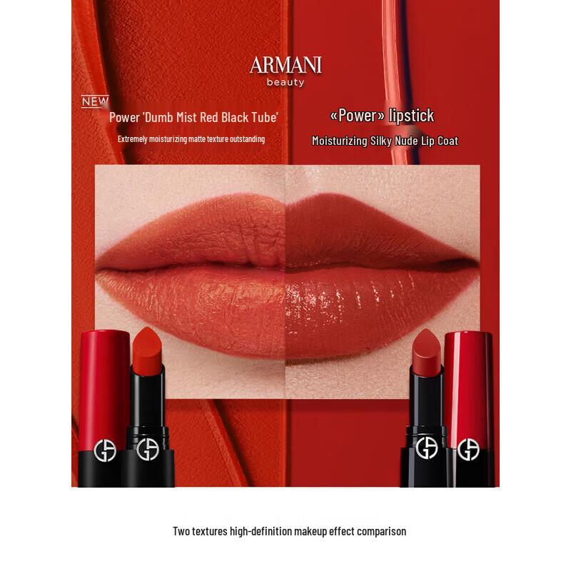 Set de Regalo de Labial Mate Armani #405 Power Tomato
