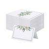50Pcs/Bag Christmas Greeting Card Place Cards Birthday Party Banquet Seating Number Table Card DIY Wedding Paper Name