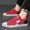 Alfabet Herr Casual Skor Canvas Klumpiga Halkfria Sneakers Designer Lyx Vandring 2026 Trend Mode Andningsbar Manlig Sko Arbete