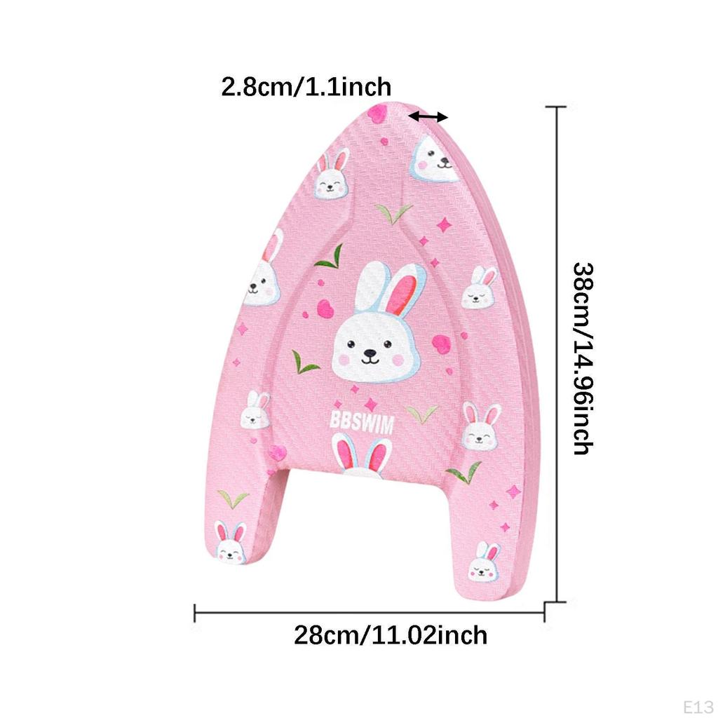 Swim Kickboard Floating Board Cartoon Auxiliary for Kids Toddlers Surf