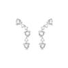 Mesmera Earrings Women's Silver 5652040