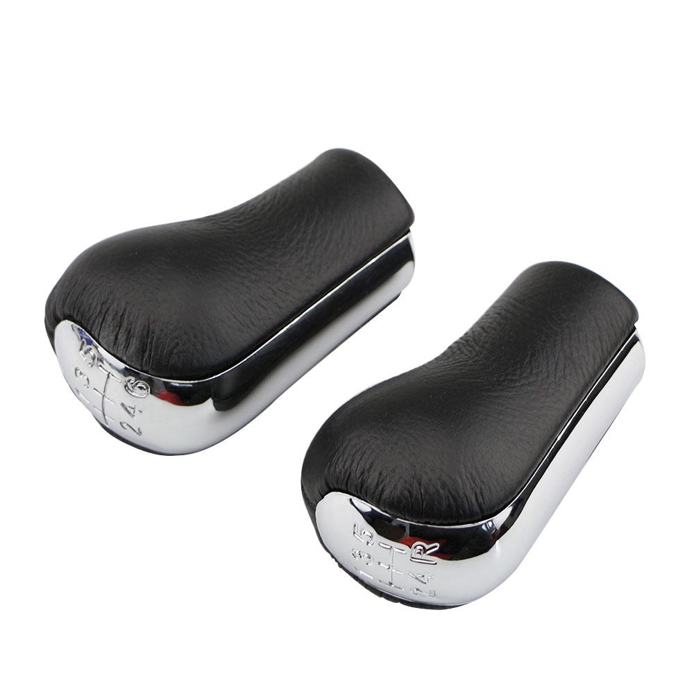 5/6 Speed MT Car Gear Shift Knob PU Leather for Toyota Corolla Verso RAV4 Yaris AYGO Gearshift Shifter Lever Stick
