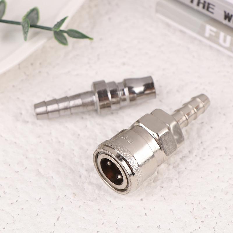 2Pcs Pneumatic Fitting C Type Quick Coupling Connector Coupler For 8Mm Compressor Ph20+Sh20