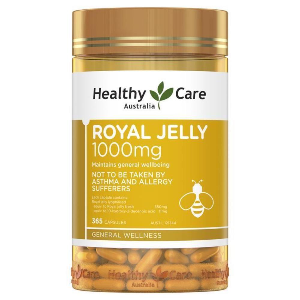 Healthy Care Royal Jelly 1000mg 365c