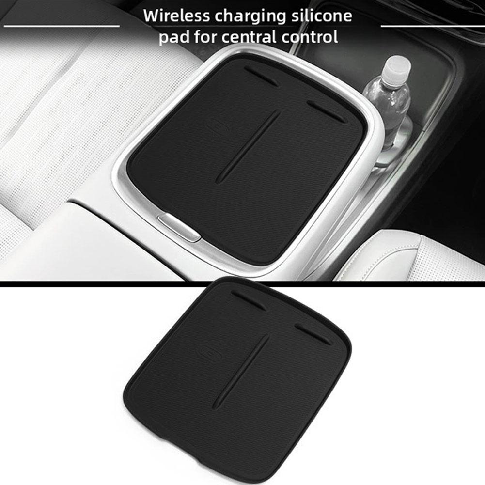 Silicone Wireless Charging Pad For 25 For Leapmotor B10 2025 2026 Mobile Wireless Charging Anti-Slip Mats Interior Accessiories
