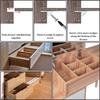 120Pcs Drawer Bottom Support Brackets,Fixing Mending Wedges,Drawer Reinforcement Repair Kit for Furniture Sagging Drawer