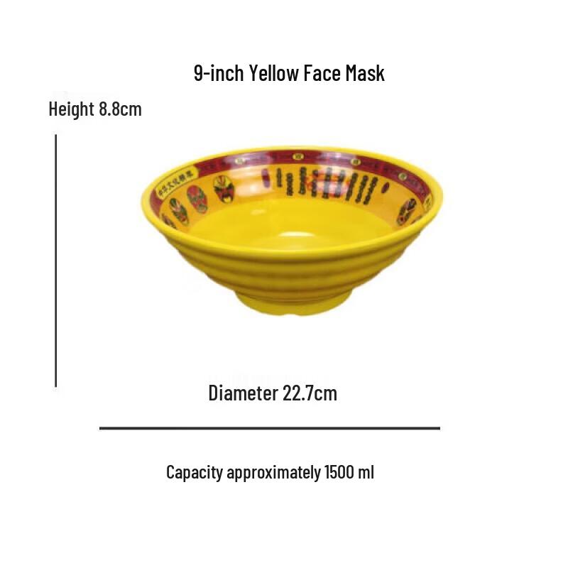 

Melamine Noodle Bowl