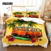 Sommer Strand Bettwäsche Set Bettbezug Set 3D Bettwäsche Digitaldruck Bettwäsche Queen Size Bettwäsche Set Modedesign
