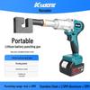 Xuanshidun Aluminum Angle Brackets: Stainless Steel Door & Window Stamping Tool with Lithium Battery Drill & Hole Puncher