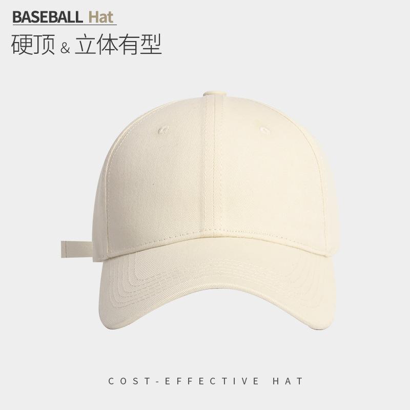 Embroidered Letters Show The Face Small Peaked Cap Children'S Season Sun Protection Warm Versatile Big Head Circumference Baseball Cap
