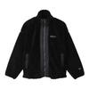 Champion Long Sleeve Stretch Warm Windproof Zip Jacket with Script Size L Women's Logo, Black, (CW-YS603)