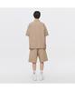Keoseuuteommellou [Vincent] Beige Cotton Dyed Shorts Cwpam26491Bex
