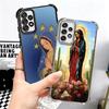 Virgen Mary Virgin De Guadalupe Plating Phone Case For Samsung A17 A07 A37 A57 A16 A56 A15 A55 A14 A54 A13 A53 A26 A36 A25 A35 A