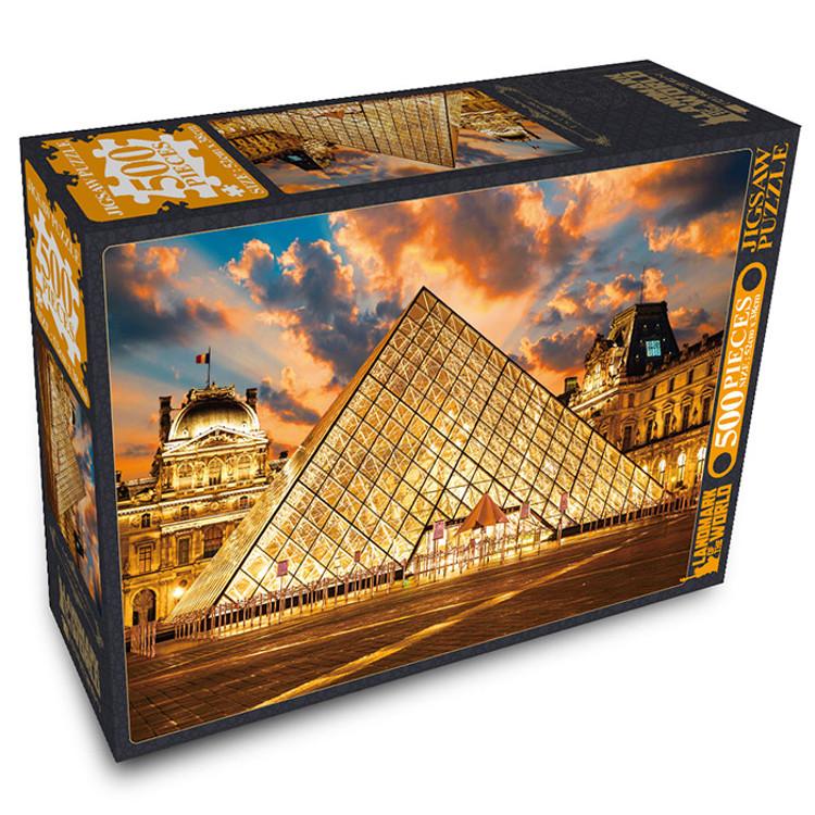 500-teiliges Puzzle – Louvre-Museum, beliebtes koreanisches Puzzle