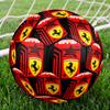 Ferrari Print Size 5 Soccer Ball, Standard Match Football for Sports Game and Team Practice, Ideal Gift for Soccer Fans
