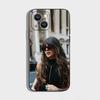 Ella Singer Langley Phone Case For iPhone 16,15,14,13,12,11 Plus,Pro Max,XS,X,XR,SE,Mini,8,7,Soft Silicone Black Cover