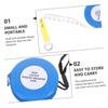 Gadpiparty Livestock Measuring Tape for Cattle, Pigs & Goats - Heavy Duty Weight Tape Measure with Chest Circumference Guide - Portable, Body