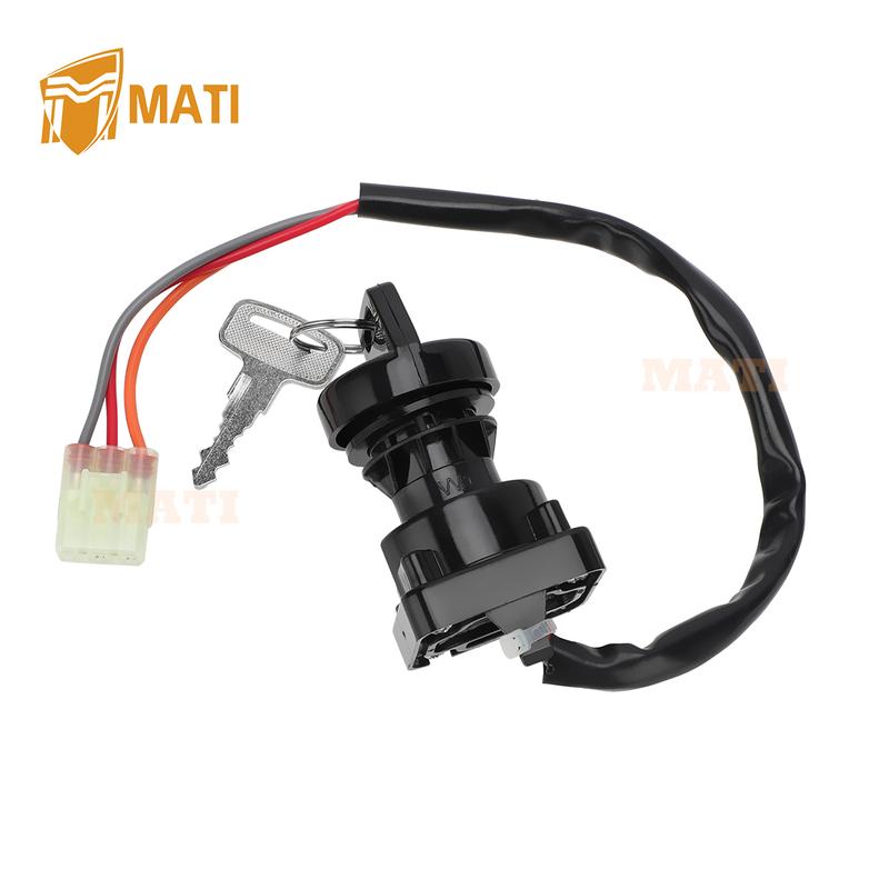 M MATI Ignition Key Switch for Kawasaki Brute Force 300 KVF300 2015-2024 27005-Y005