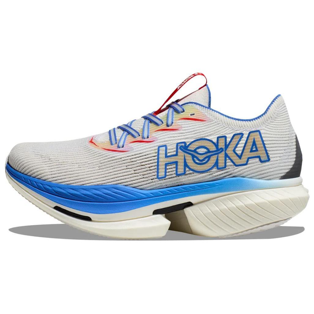 

HOKA One One Cielo X1 Мягкие Удобные Нескользящие Прочные Кроссовки с Низким Верхом Унисекс Кроссовки для Бега Светло-Серый 1147910-WHTV 37
