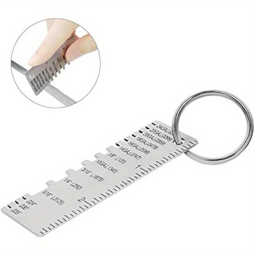 Metal Thickness Gauge, Welding Gauge, Coating‑Thickness Tester, Measuring Tool for Metal Wire Rod