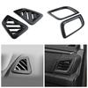 Car Air Vent Decor Trim for Isuzu Dmax D-max 2021 - 2025 LHD Interior Air Outlet Frame Decor Sticker Interior Accessories
