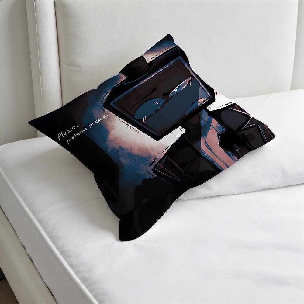 VVOX TTrust US HHazbin Fashion Square Pillow Case Durable Throw Pillow Cover for Sofa Couch Chair