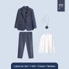 Boy's Spring/Summer Casual Blazer Set - Toddler Hosting & Photography Outfit, Flower Boy Wedding Suit