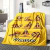 Pizza Yoga Home Blankets Comfortable Soft Lightweight Multiseasonal Blanket For Picnics Sofas Offices Beds Living Rooms Perfect Gift For Friends And