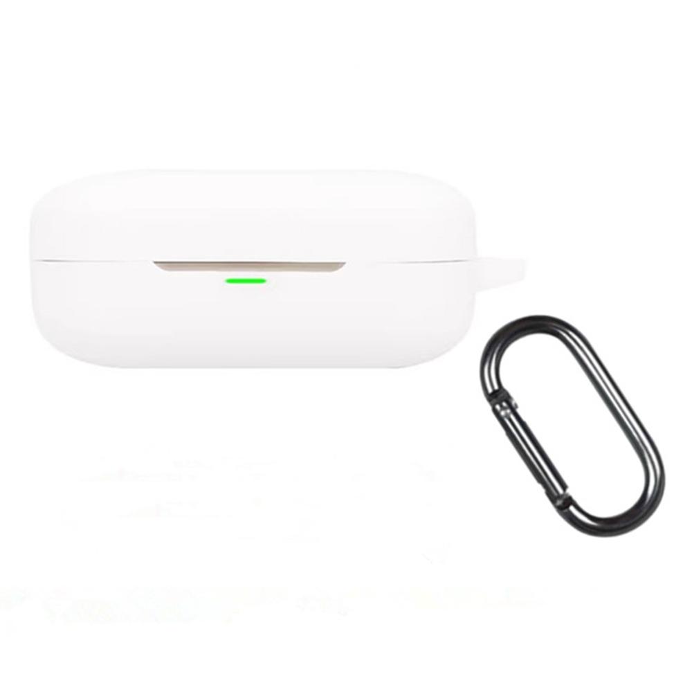 For Realme Buds Air 7 Pro Protective Case Wireless Earbuds Silicone Cover with Anti-Lost Buckle