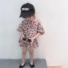 Summer Girls Cotton Set Off White Vest With Pink Plaid Ruffle Pants Cute Stylish Two Piece Outfit For Toddler Kids
