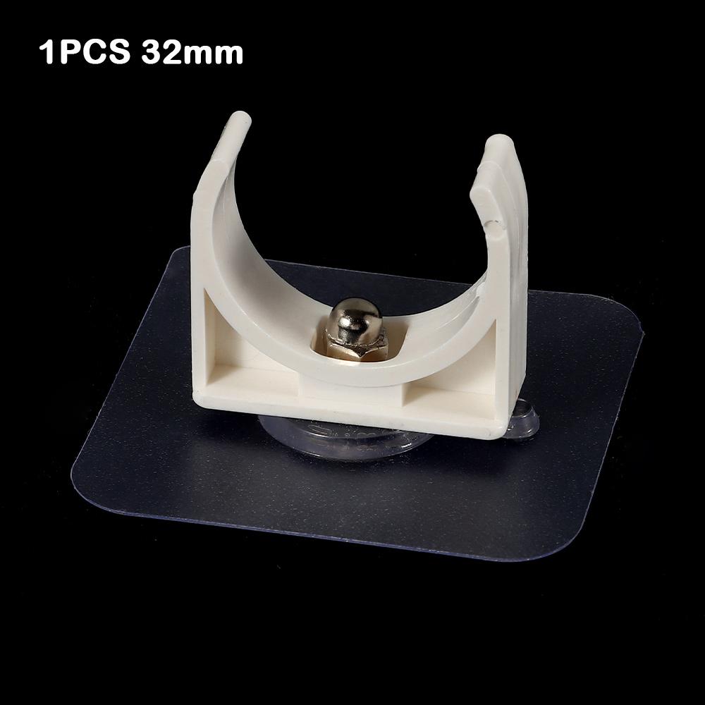 1Pc Punch-free Self-adhesive Pipe Clamp Aquarium Fish Tank Watering Adapter Water Tube Holder Garden Irrigation