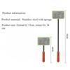 Stainless Steel Car Front Windshield Defogging Brush Telescopic Long Handle Car Household Glass Clean Brushes Dust Remover Tool