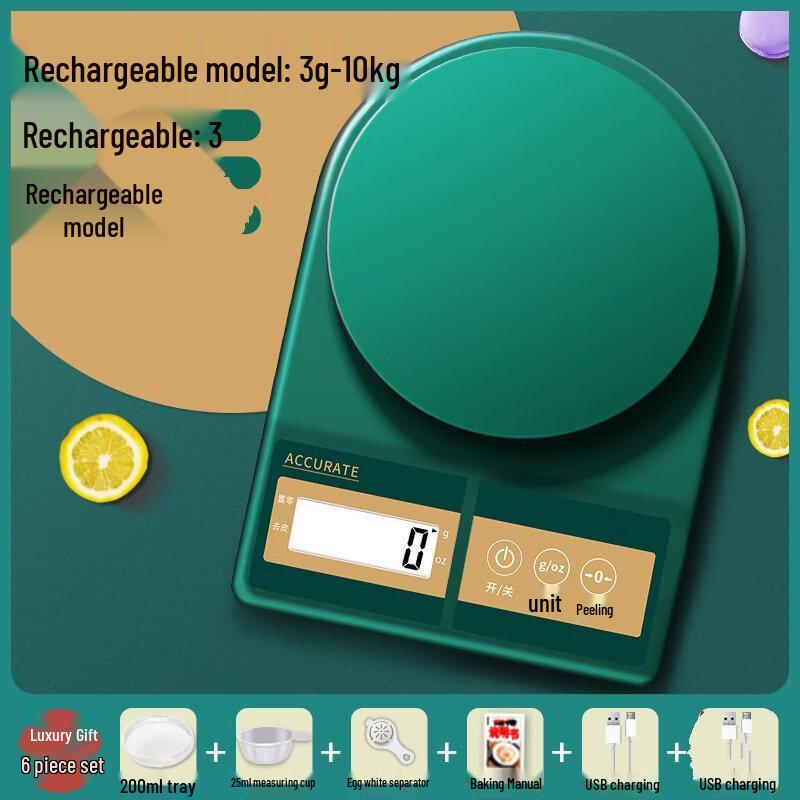 Wutuo Rechargeable Kitchen & Baking Scale