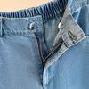 DIMANAF 2026 Neue Damen Jeans Hosen in Übergröße Denim Baumwolle Locker Lässig Elastische Taille Mode Damen Shorts Kleidung Sommer