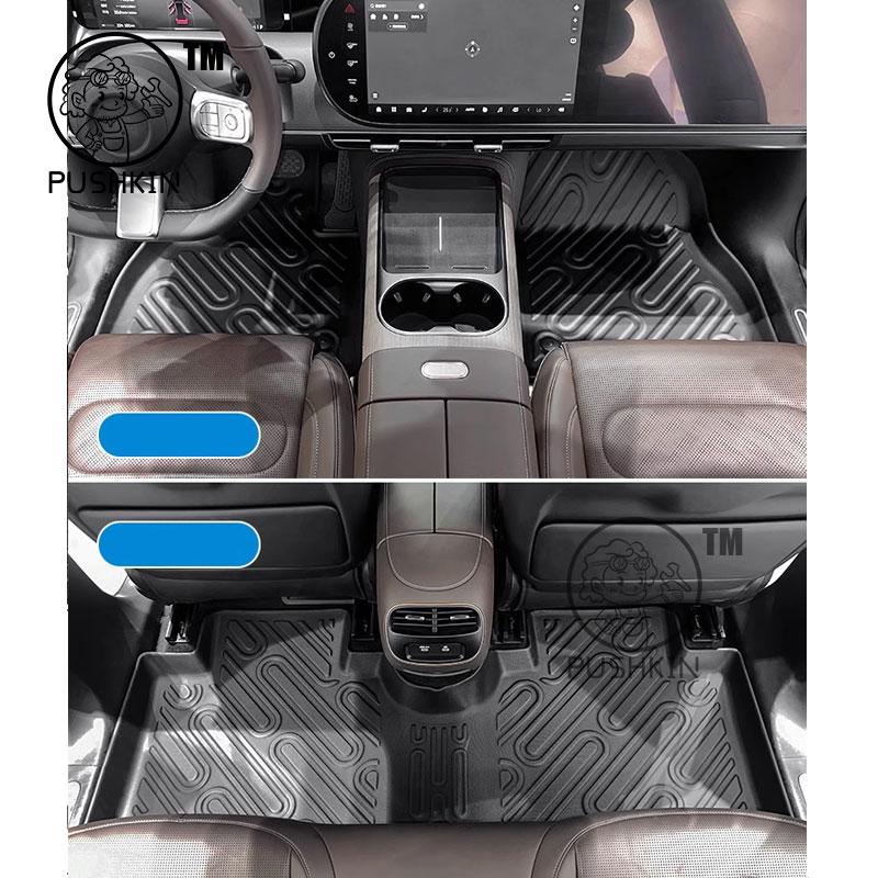LHD RHD For Benz Smart #5 Floor Mats Trunk Mats All Weather Front Rear Cargo Liner Waterproof Anti-Slip Foot Pads Accessories