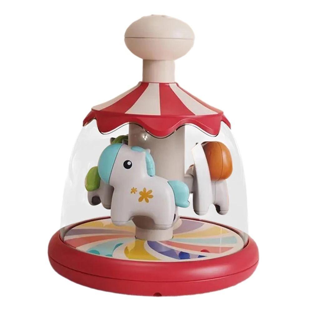 Portable Size Sensory Carousel Rotating Design Early Learning Toy  Toddler Activities