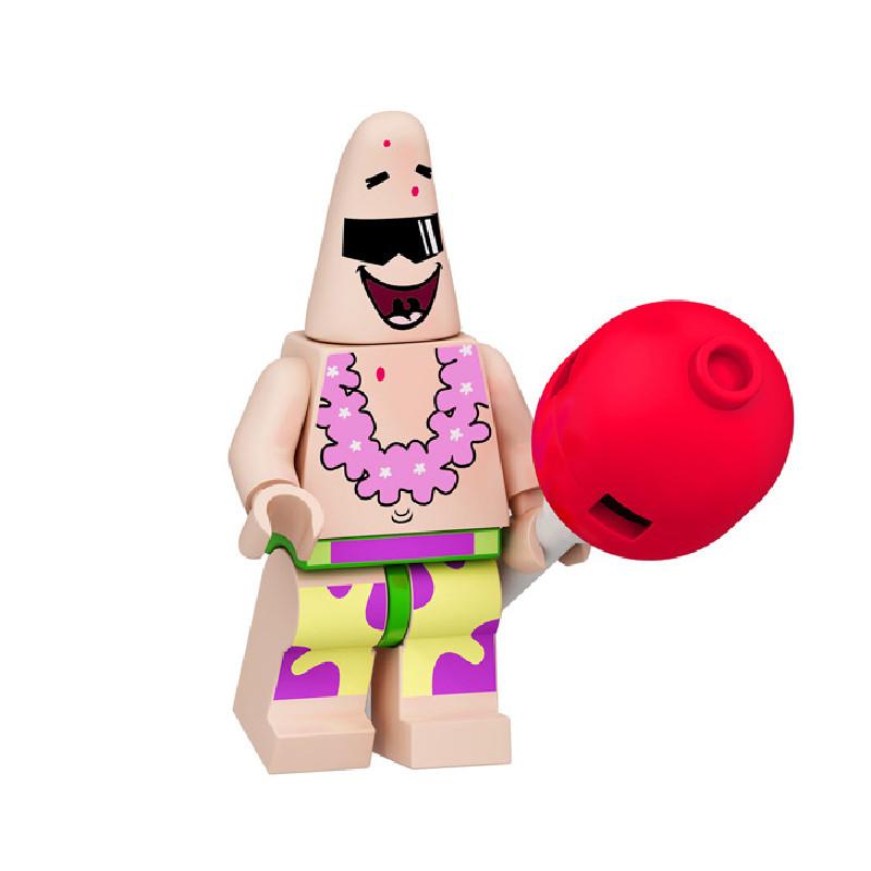 Spongebob Squarepants Building Blocks Toy With Abs Plastic Small Particles For Creative Play